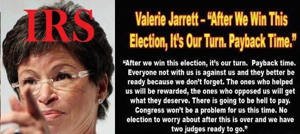 Valerie Jarrett payback