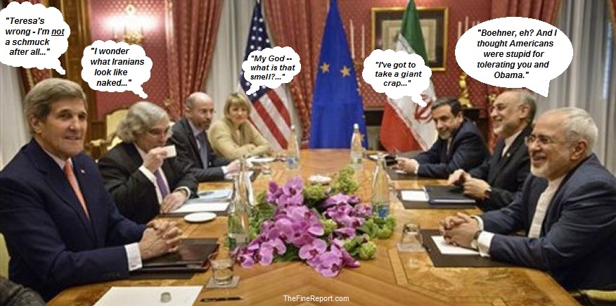 Iran negotiating table