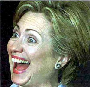 hillary_clinton clownish smile