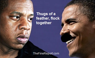 Obama and Jayz