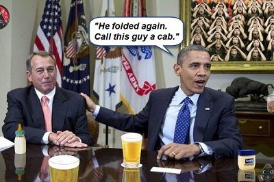 Boehner and Obama sell out smaller