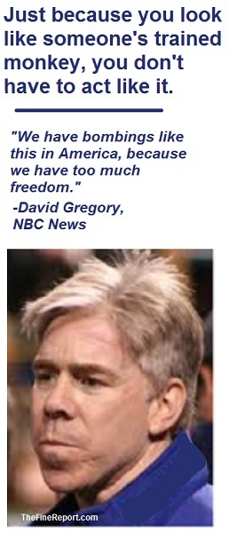 David Gregory trained monkey