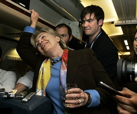 Drunk on plane