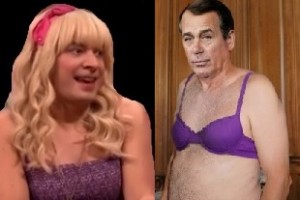 Jimmy Shallow woman and boehner