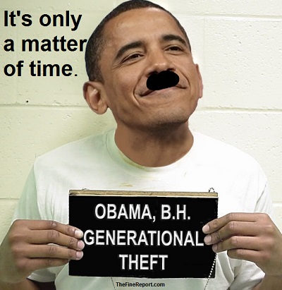 Generational theft with moustache