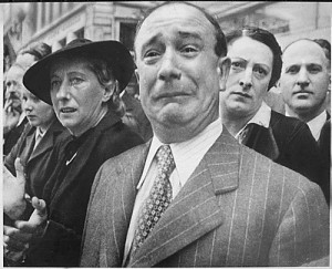 French watching Nazis march into Paris