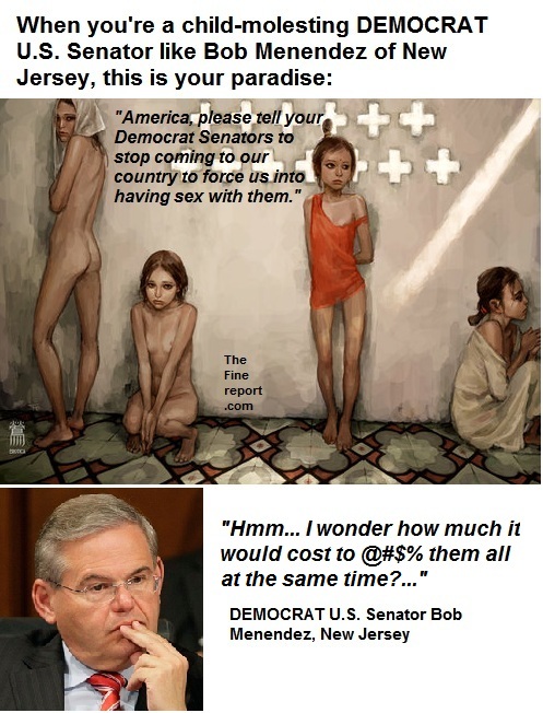 Bob Menendez child prostitutes