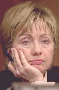 Hillary Clinton tired