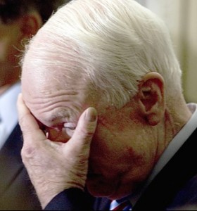 McCain crying