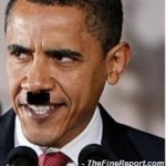 barack-obama with hitler moustache