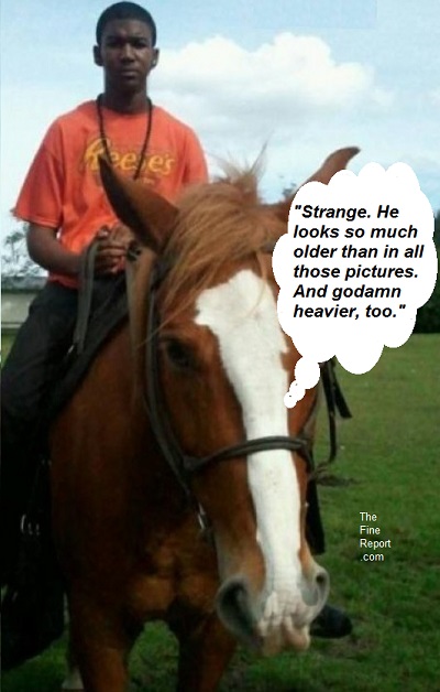 Trayvon Martin on horse edited