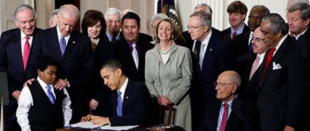 Obamacare last signing