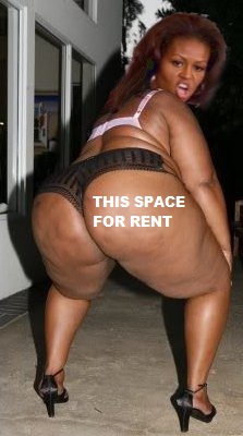Michelle Obama fat stripper ass space for rent